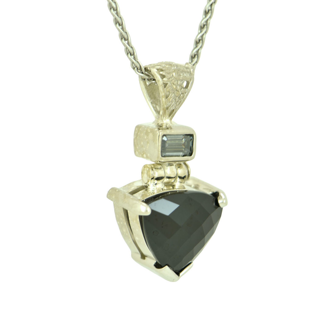 Black Spinel Pendant