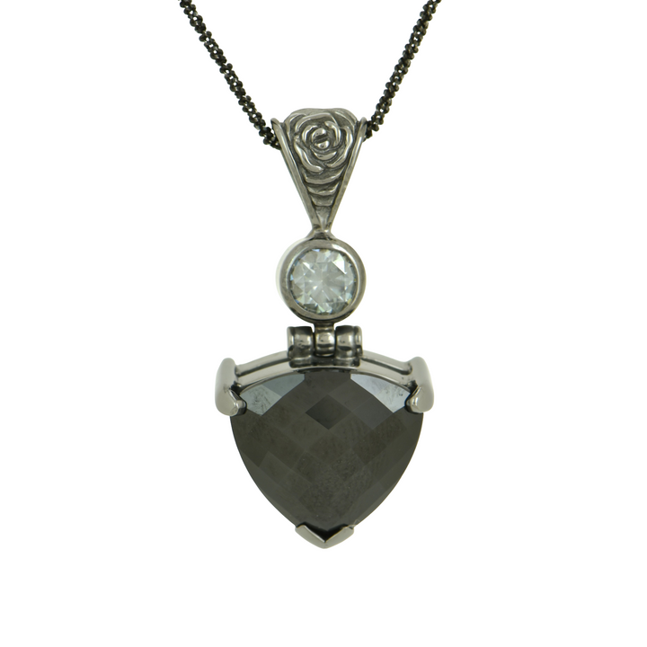 Black Spinel Pendant