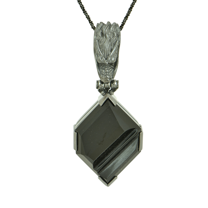 Black Spinel Pendant