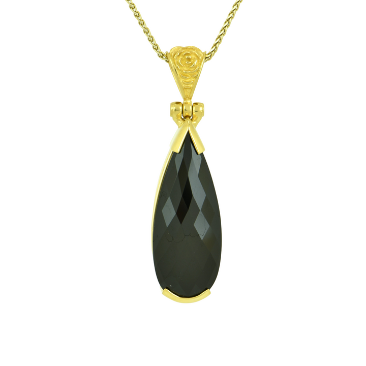 Black Spinel Pendant