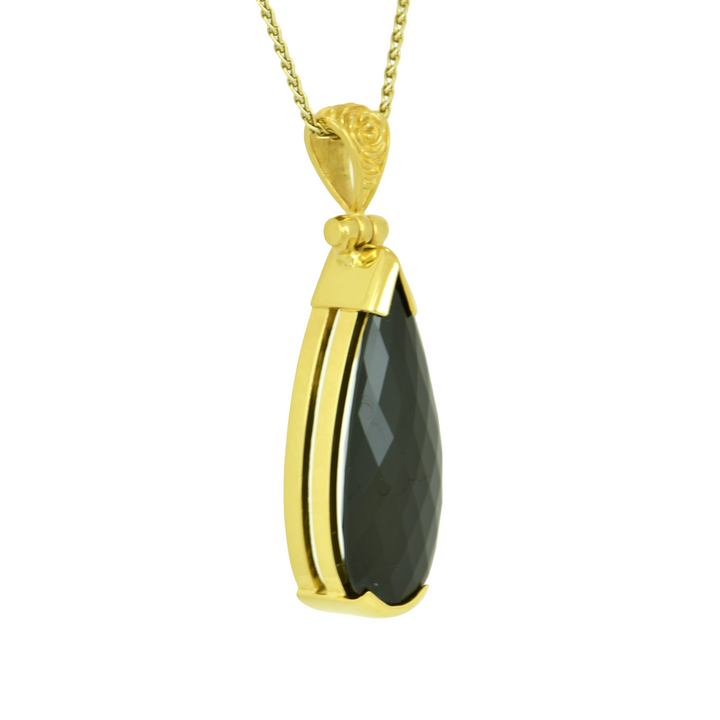 Black Spinel Pendant