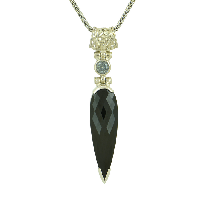 Black Spinel Pendant