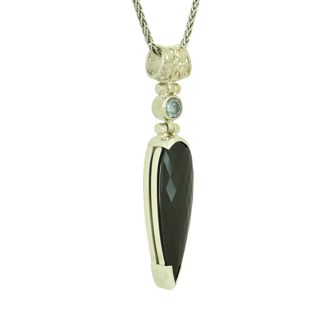 Black Spinel Pendant