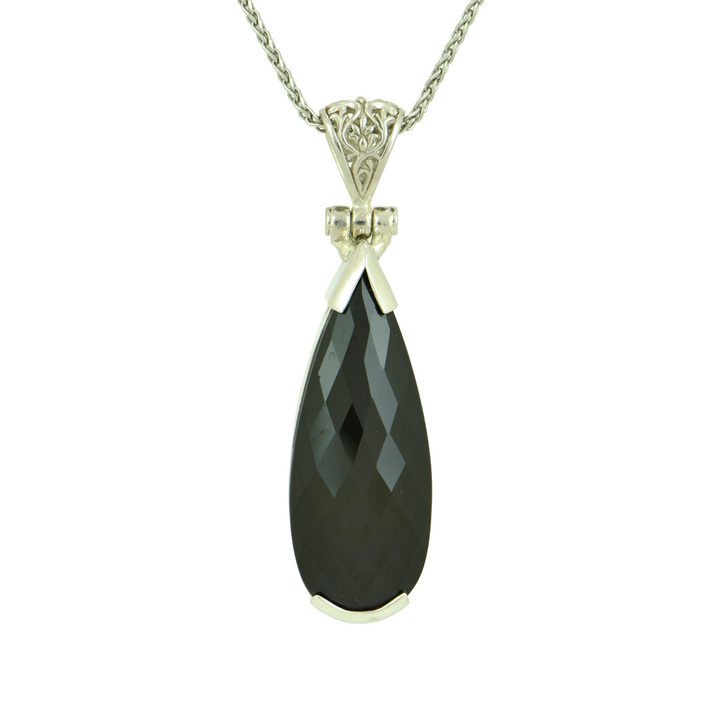 Black Spinel Pendant