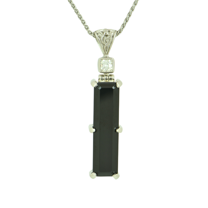 Black Spinel Pendant