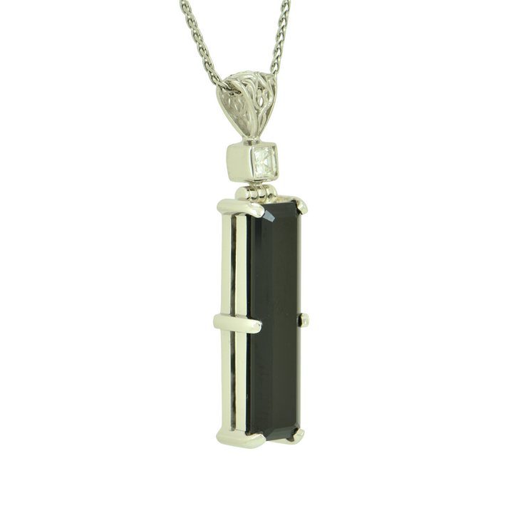 Black Spinel Pendant