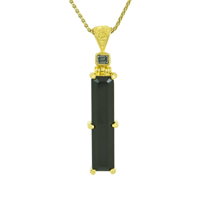 Black Spinel Pendant