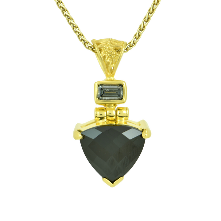 Black Spinel Pendant