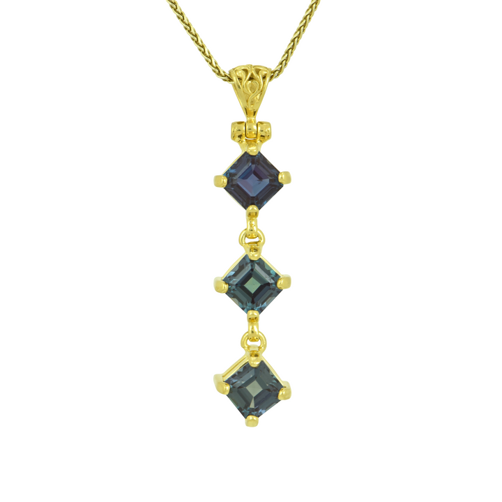 Alexandrite Chrysoberyl Pendant