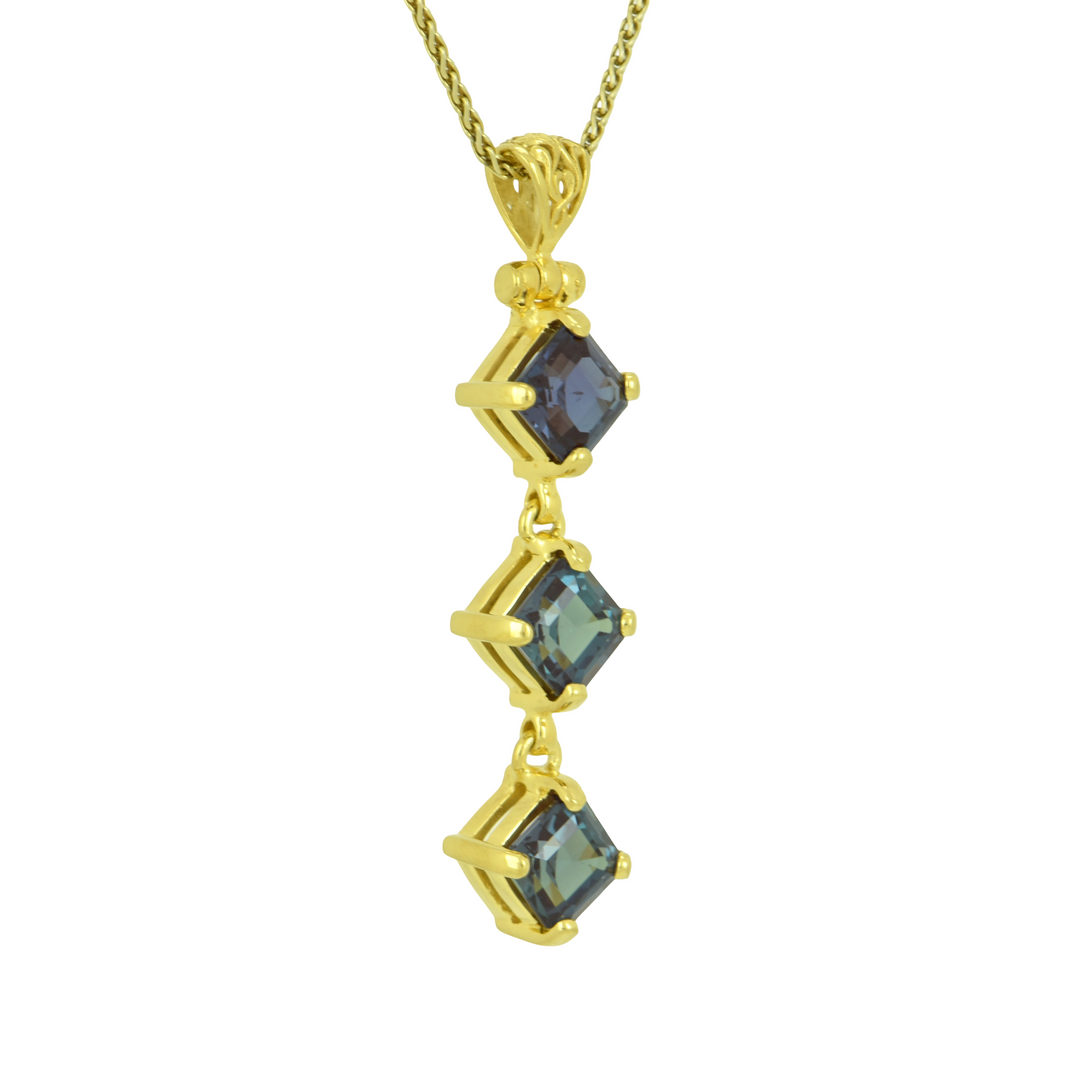 Alexandrite Chrysoberyl Pendant