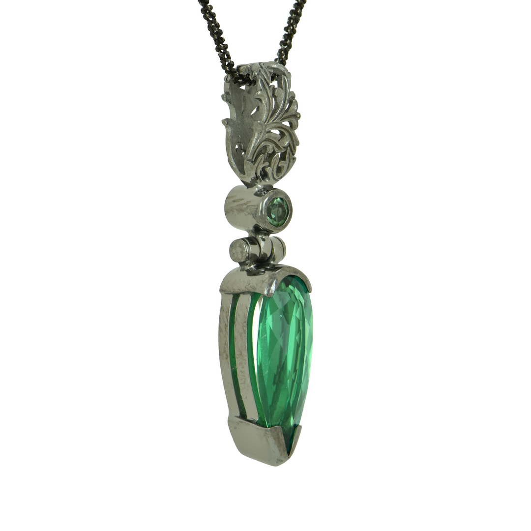 Biron Emerald Pendant