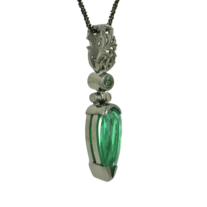 Biron Emerald Pendant