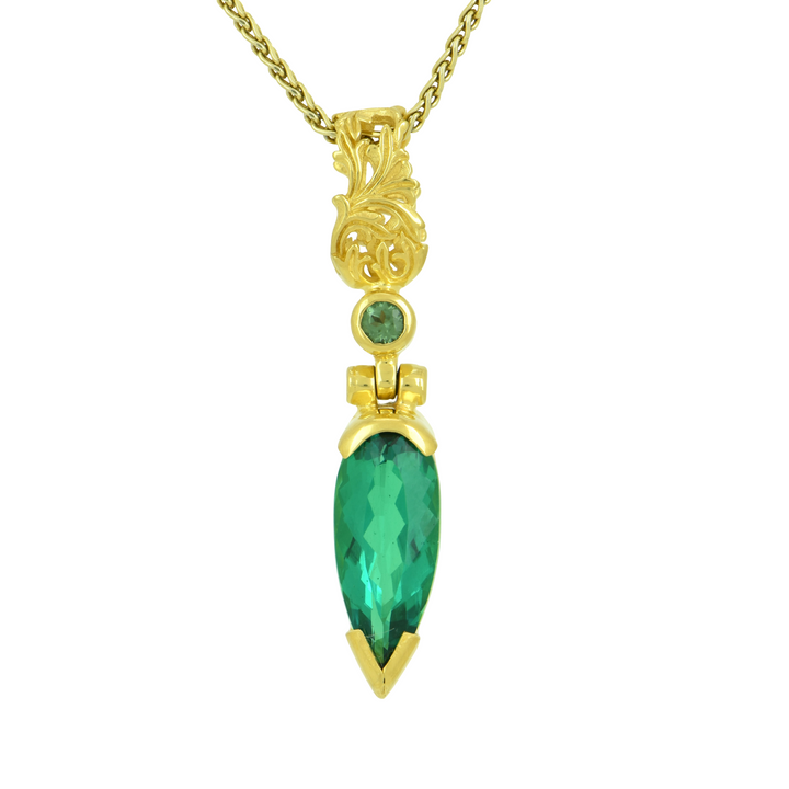 Biron Emerald Pendant