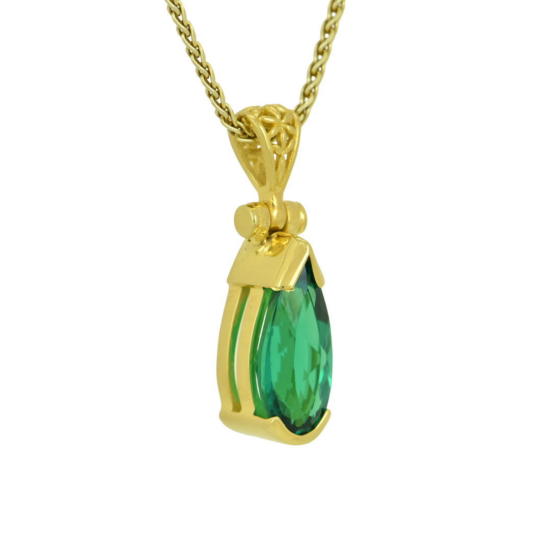 Biron Emerald Pendant
