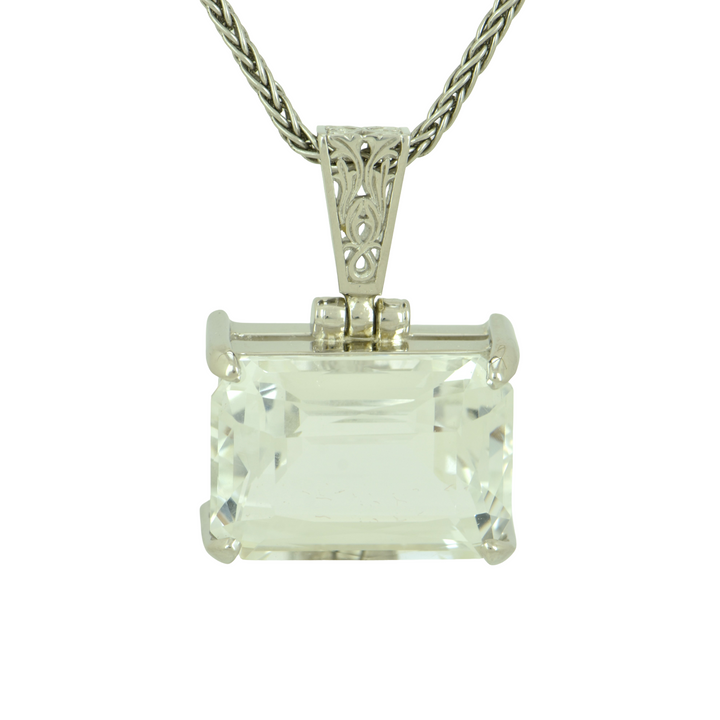 Goshenite Pendant