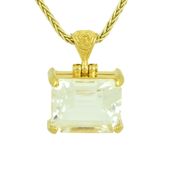 Goshenite Pendant