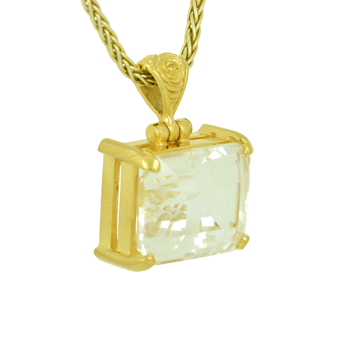 Goshenite Pendant