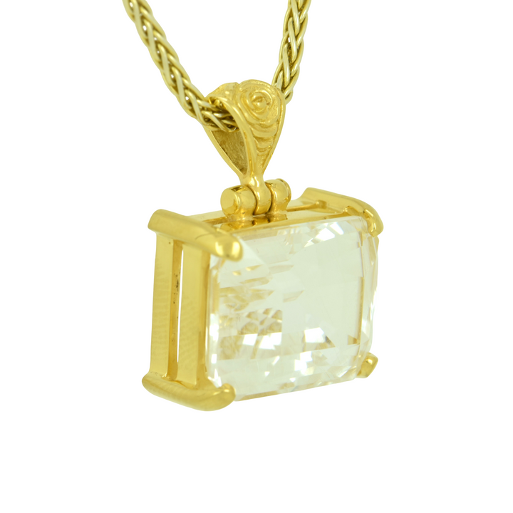 Goshenite Pendant