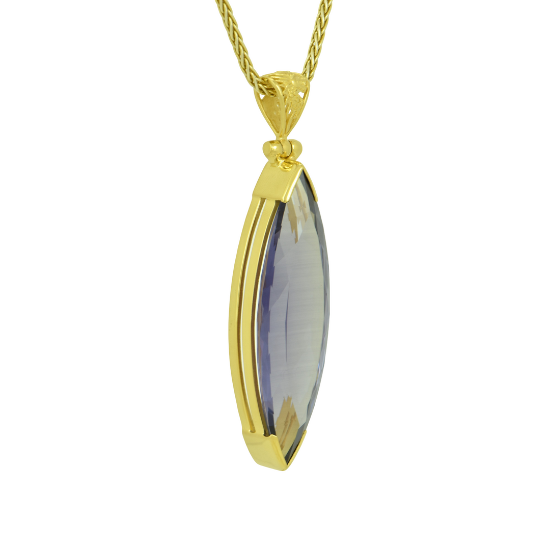 Alexandrite Effect Sapphire Pendant