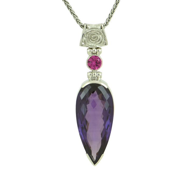 Alexandrite Effect Sapphire Pendant
