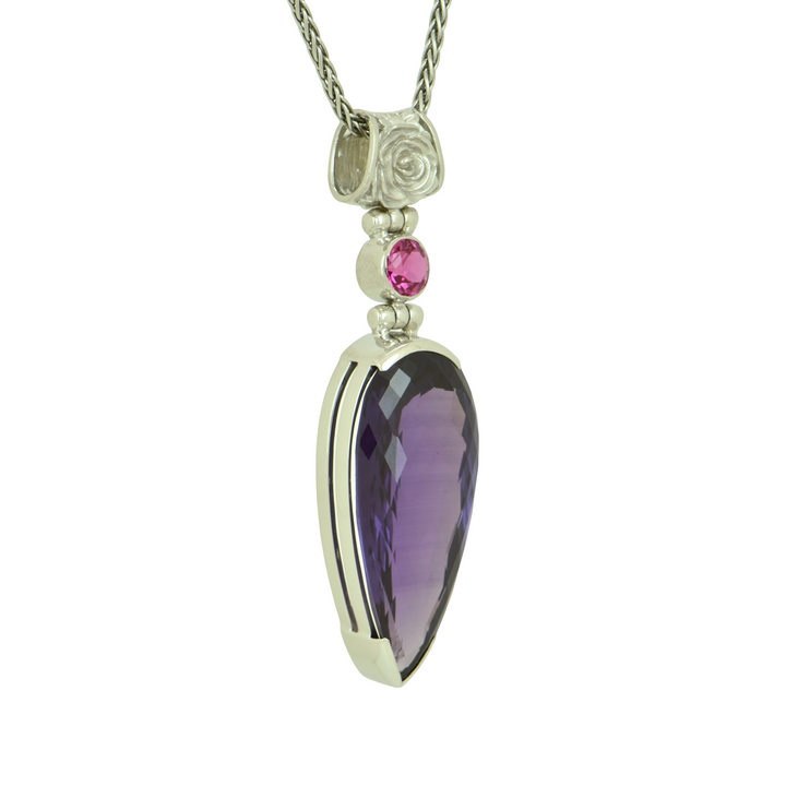 Alexandrite Effect Sapphire Pendant