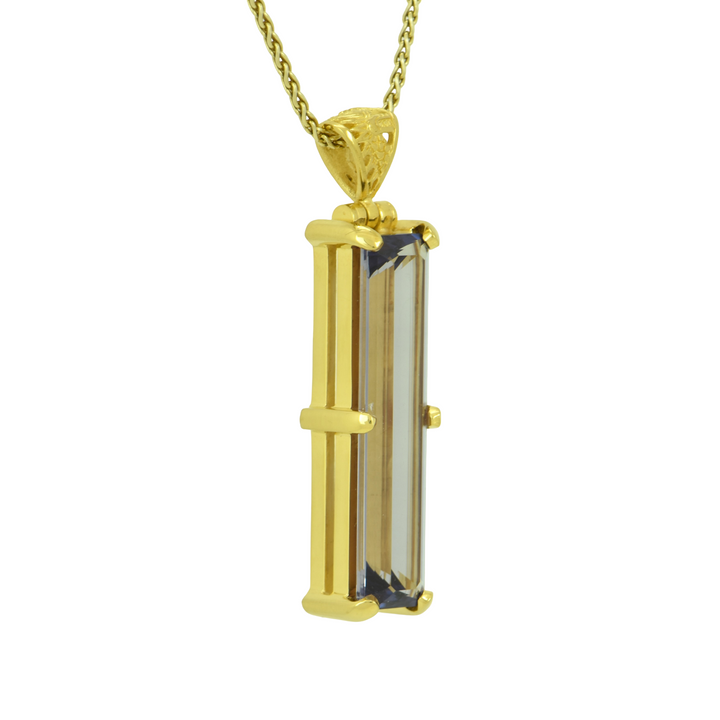 Alexandrite Effect Sapphire Pendant