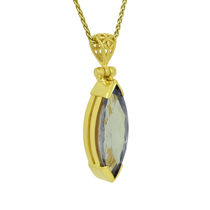 Alexandrite Effect Sapphire Pendant