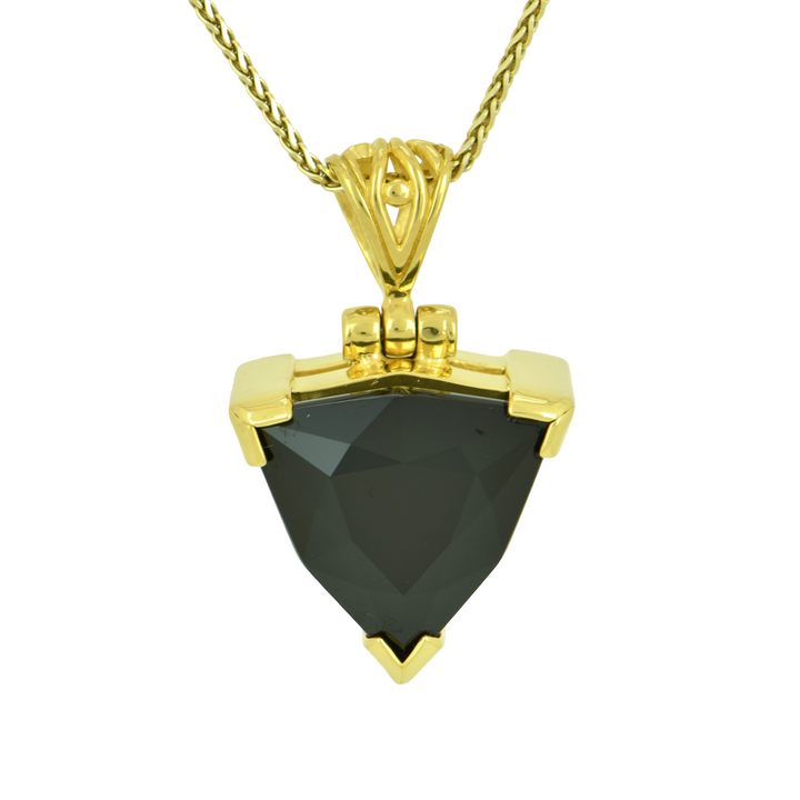 Black Spinel Pendant