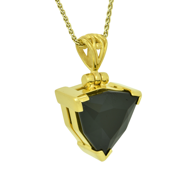 Black Spinel Pendant