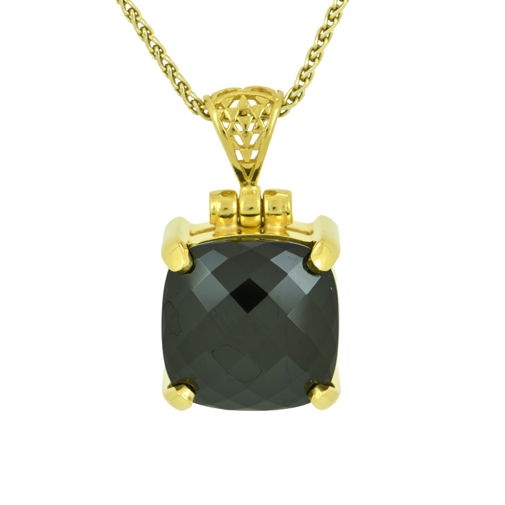Black Spinel Pendant