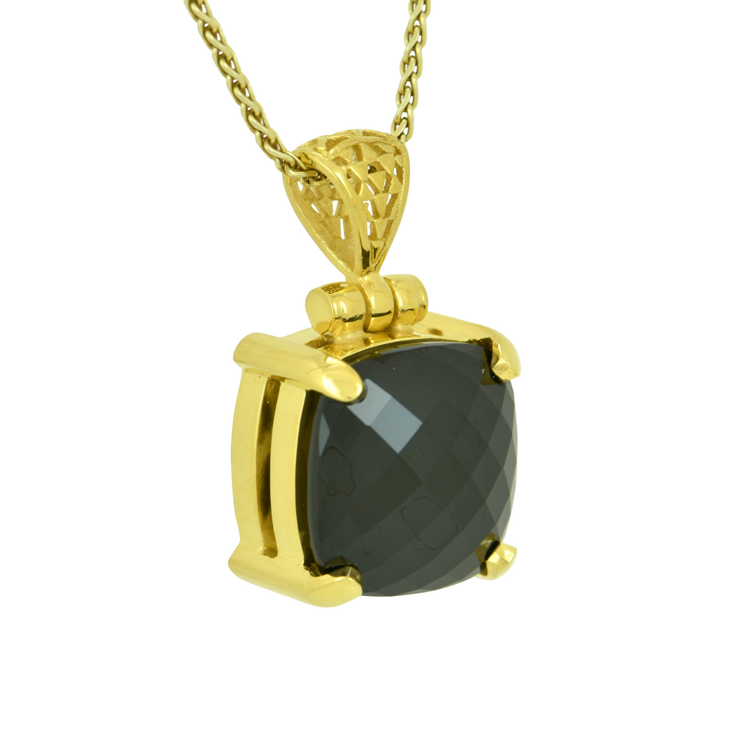 Black Spinel Pendant