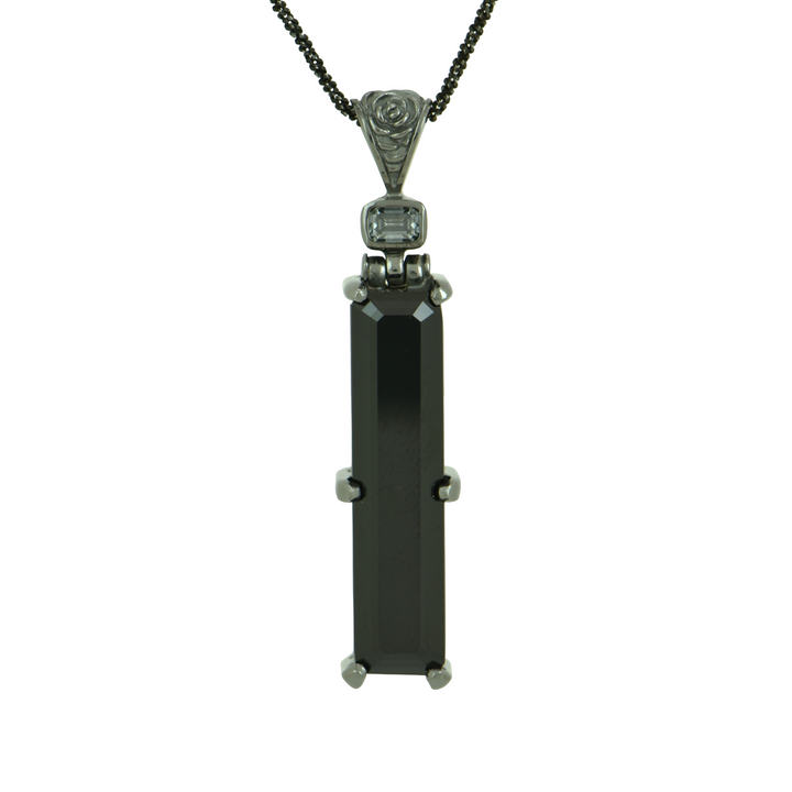 Black Spinel Pendant