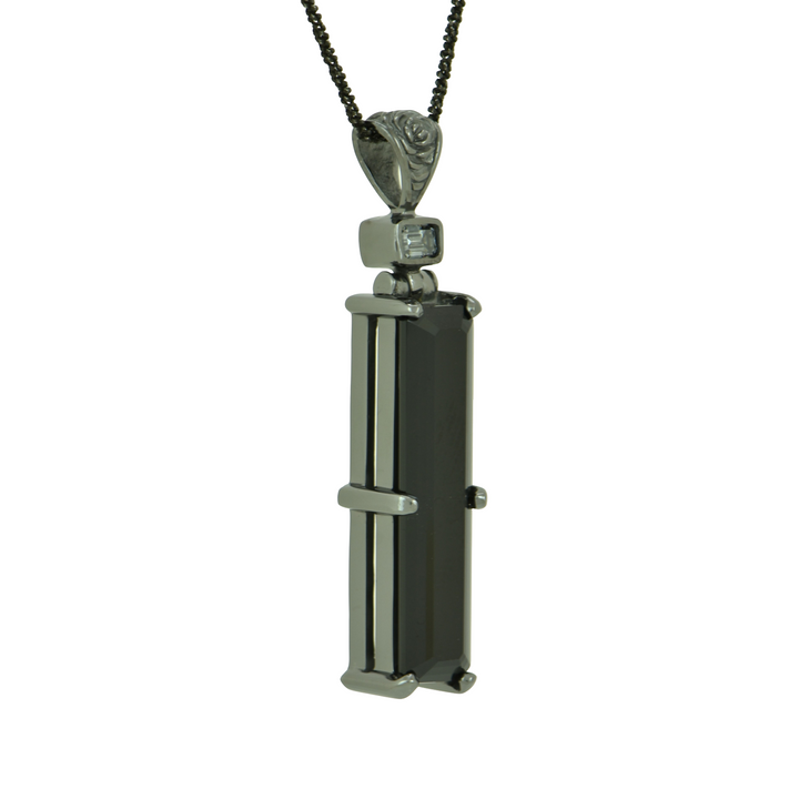 Black Spinel Pendant