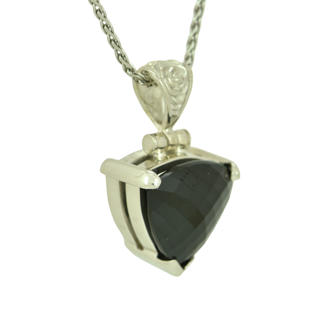 Black Spinel Pendant