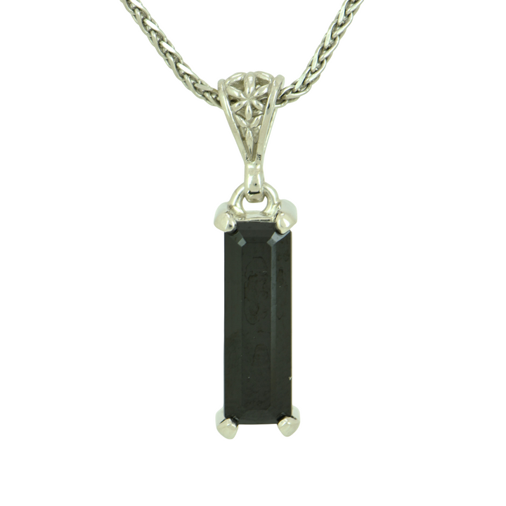 Black Spinel Pendant