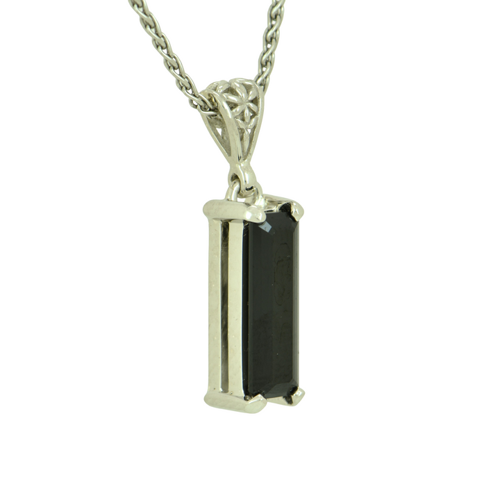 Black Spinel Pendant