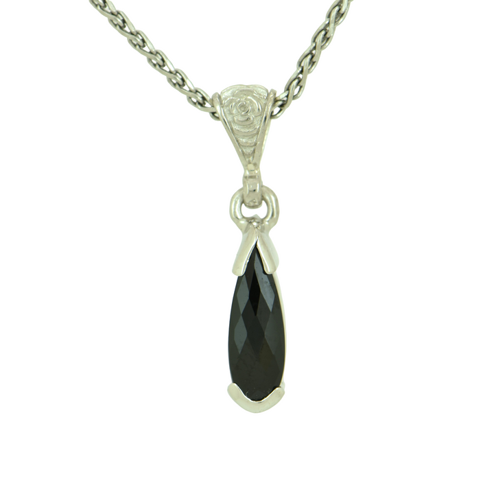 Black Spinel Pendant