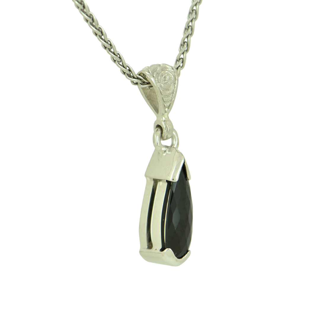 Black Spinel Pendant