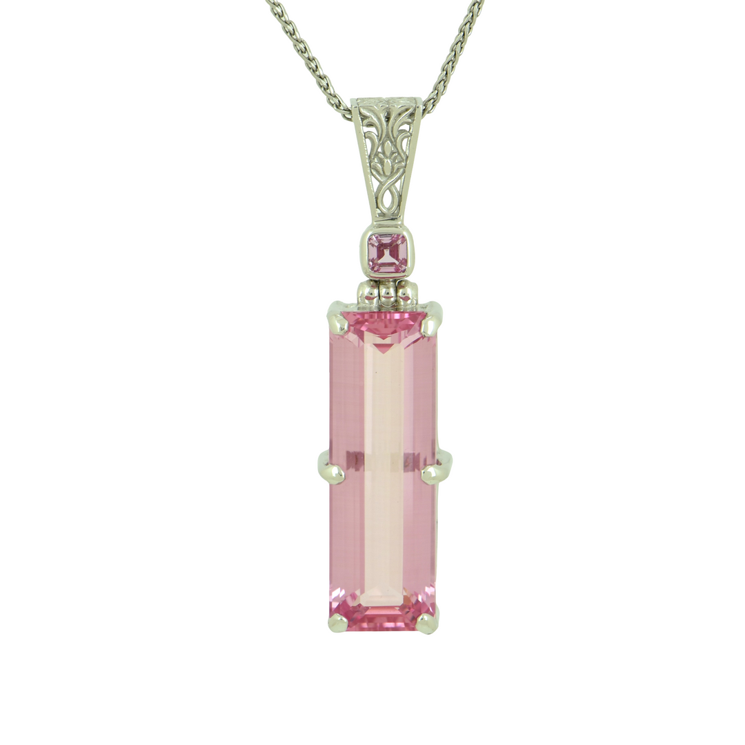 Imperial Pink Sapphire Pendant