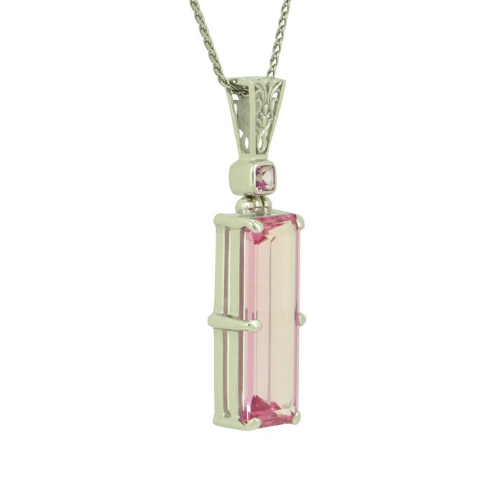 Imperial Pink Sapphire Pendant