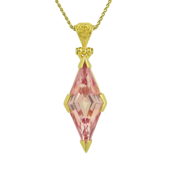 Imperial Pink Sapphire Pendant
