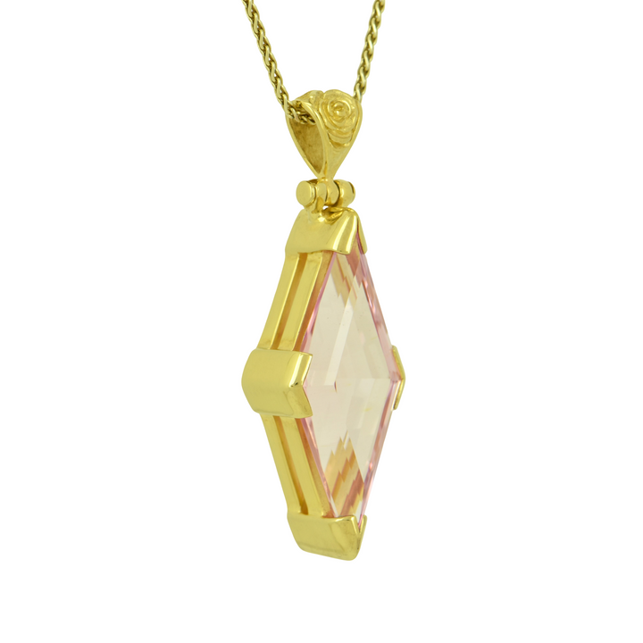 Imperial Pink Sapphire Pendant