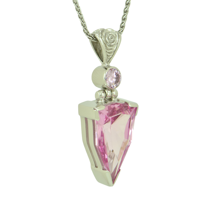 Imperial Pink Sapphire Pendant