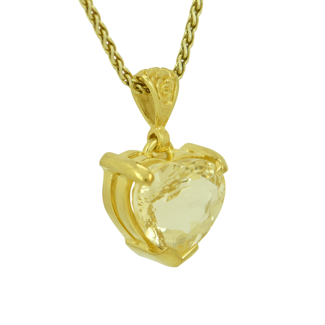 Golden Beryl Pendant