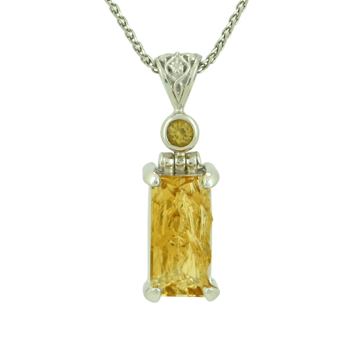 Citrine Angel Reflections Pendant