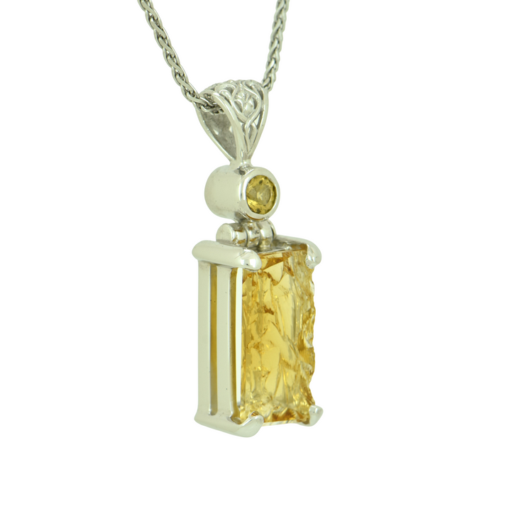 Citrine Angel Reflections Pendant