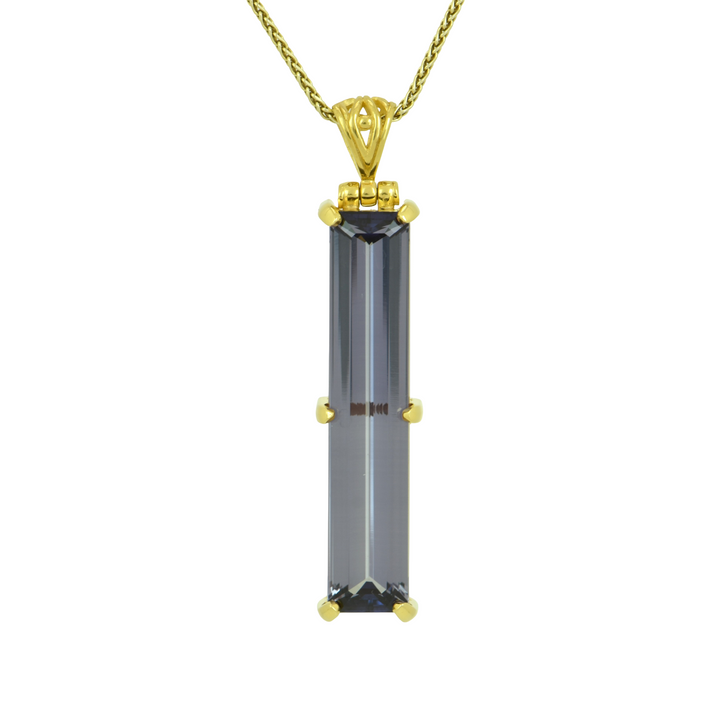 Alexandrite Effect Sapphire Pendant