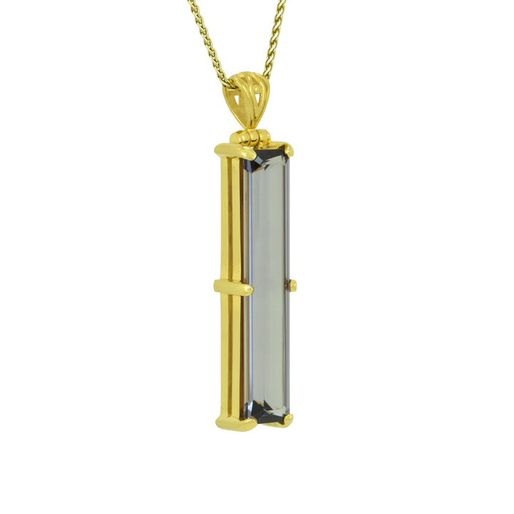 Alexandrite Effect Sapphire Pendant