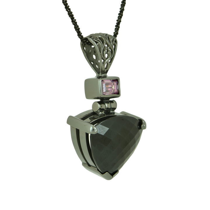 Black Spinel Pendant