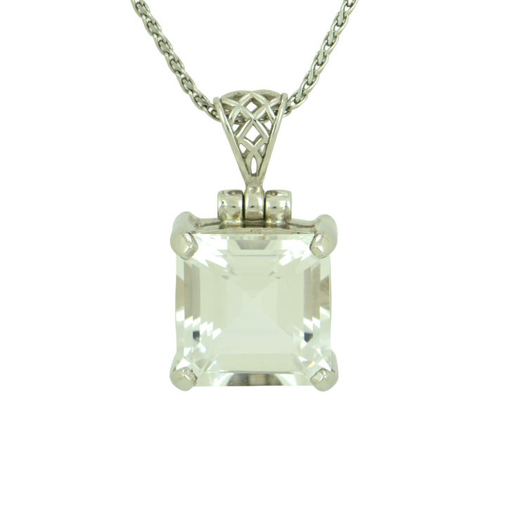 Goshenite Pendant